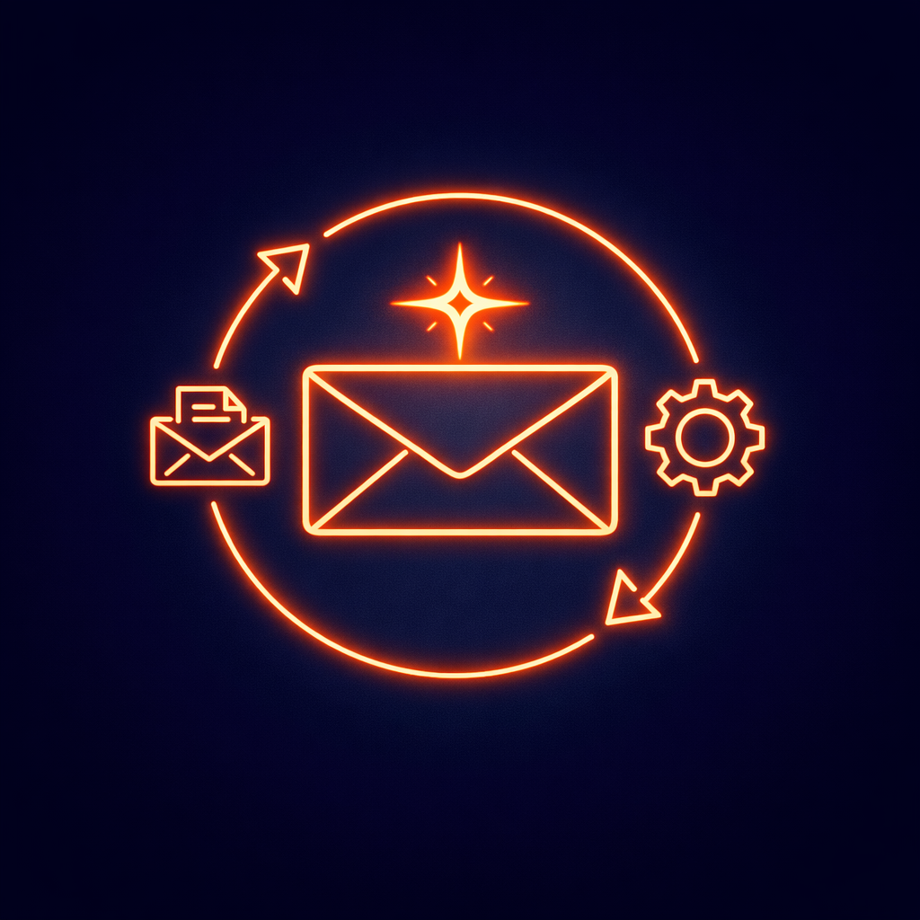 Icon auto emails