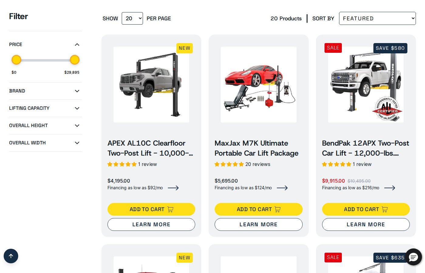 BendPak — car lifts and shop equipment