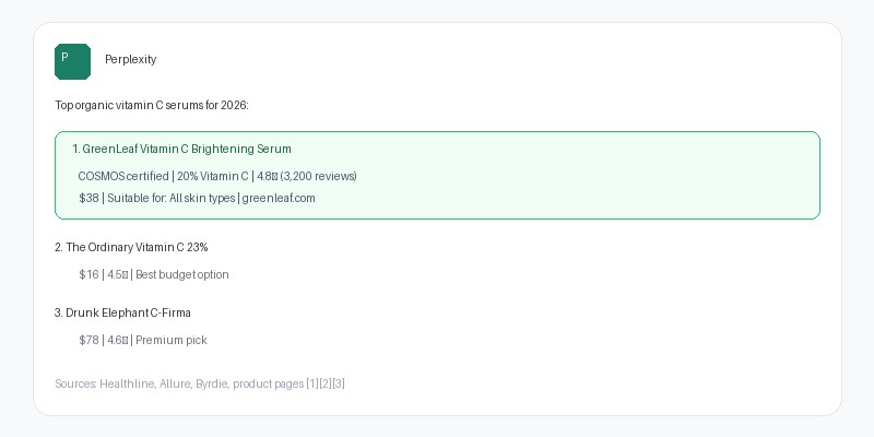 Perplexity AI Recommendation
